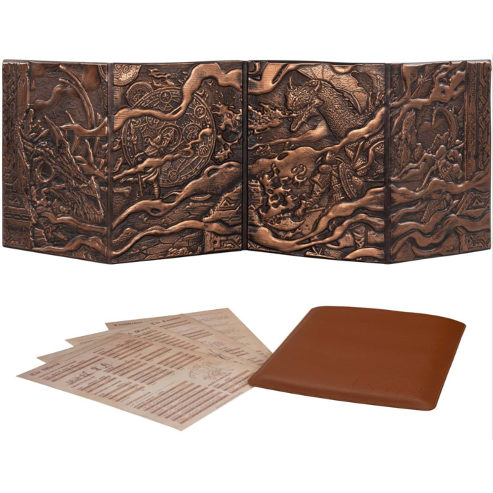 LYNX Faux Leather Customizable GM Screen