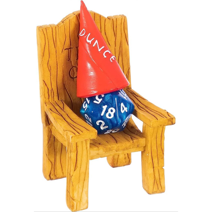 LYNX Dice Time Out Chair with Dunce Hat