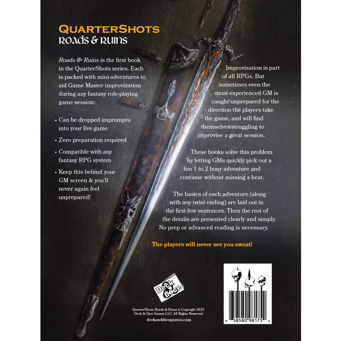 Misc RPGs Quartershots: Roads & Ruins