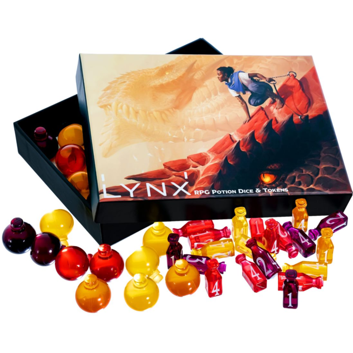 LYNX RPG Potion Dice & Tokens