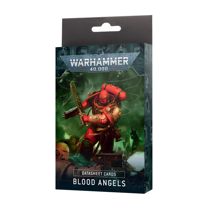 Games Workshop Warhammer 40K: Space Marines (Blood Angels) - Datasheet Cards