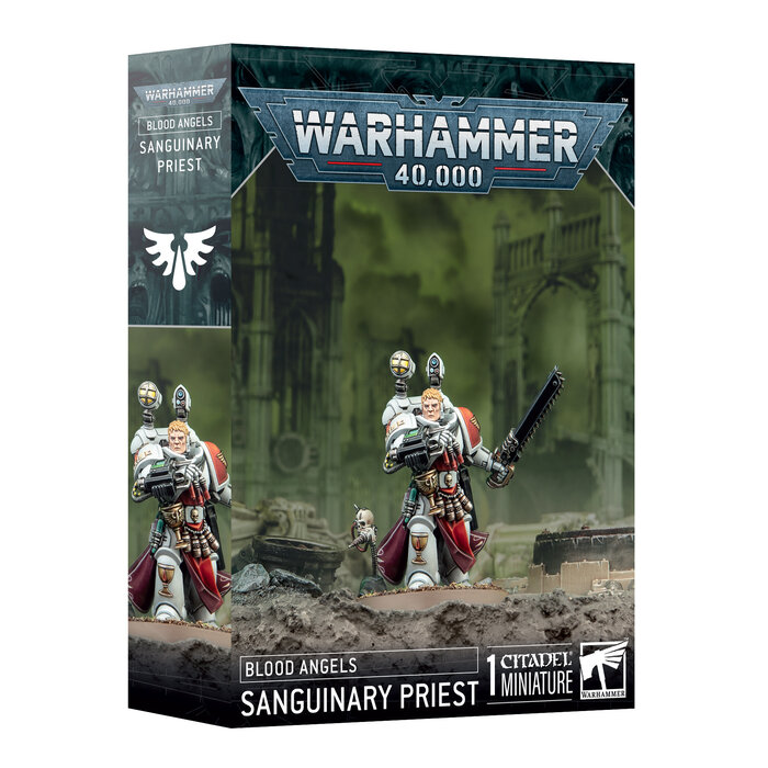 Games Workshop Warhammer 40K: Space Marines (Blood Angels) - Sanguinary Priest