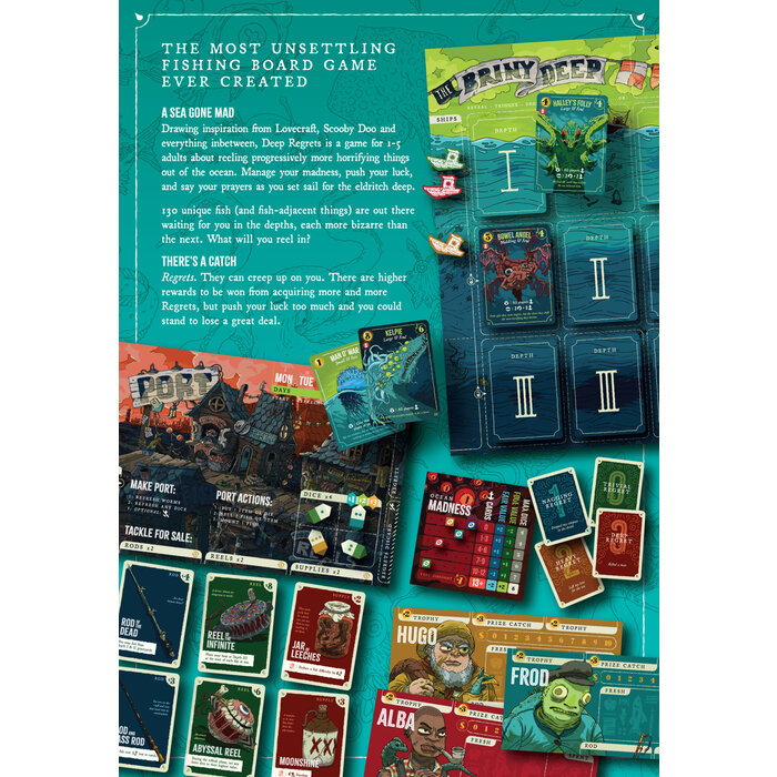 Misc Board Games Deep Regrets