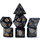 7-Piece RPG Dice Set: Mercurial - Black Hole