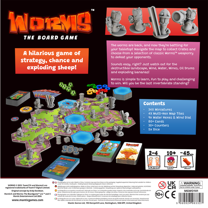 Mantic Games Worms: The Board Game