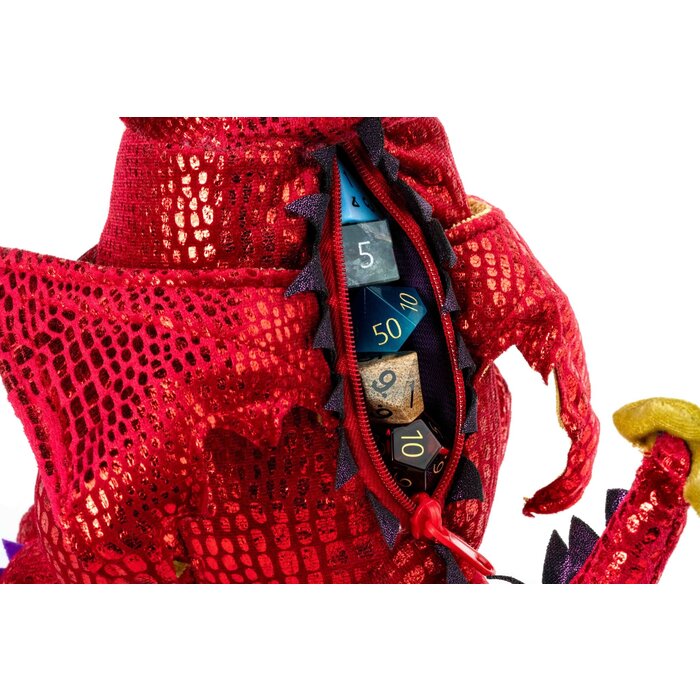 Fanroll Plush Dice Bag - Red Dragon