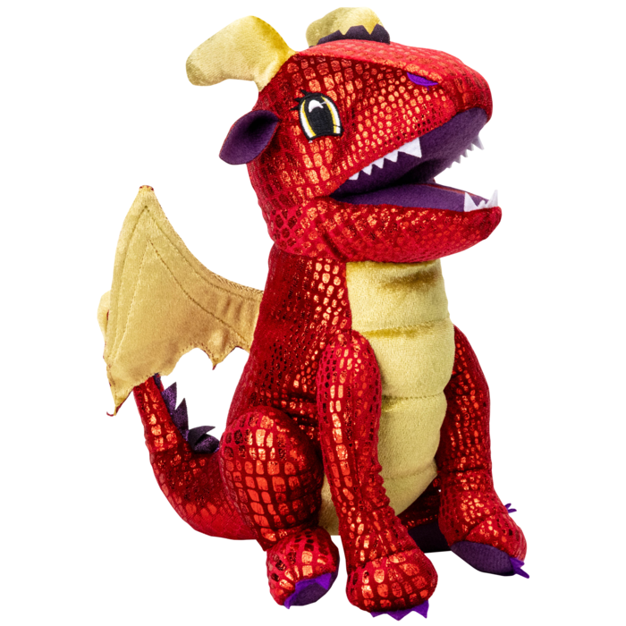 Fanroll Plush Dice Bag - Red Dragon