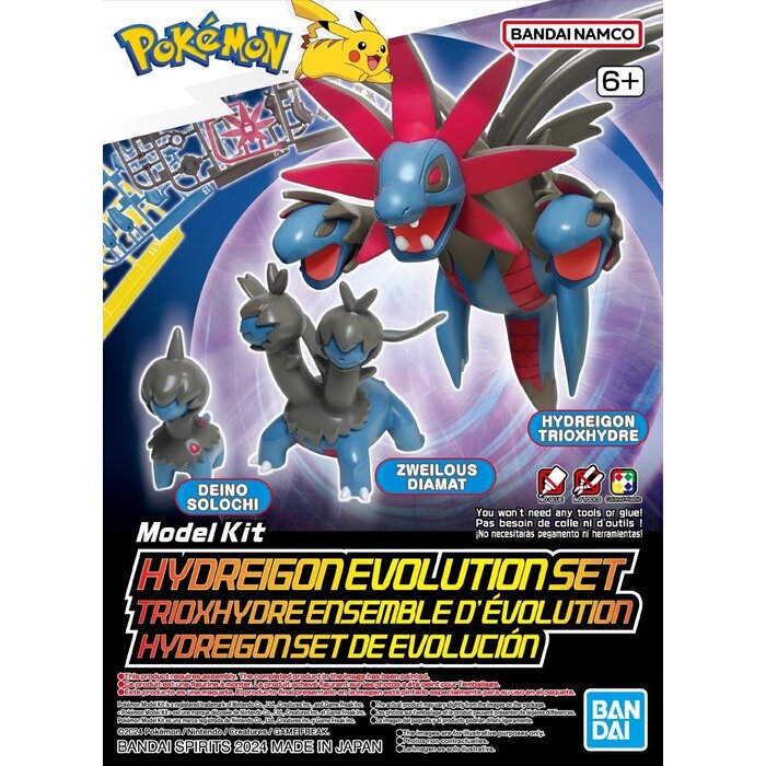 Bandai Pokemon: Hydreigon - Evolution Model Kit
