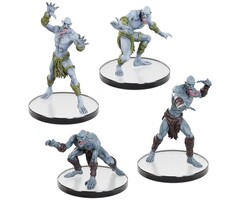 Wizkids/NECA LLC D&D Icons of the Realms: Undead Armies - Ghouls and Ghasts Premium Painted Miniature Set