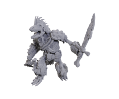 Wizkids/NECA LLC Nolzur's Marvelous Miniatures: Lizardfolk Skeleton