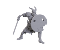 Wizkids/NECA LLC Nolzur's Marvelous Miniatures: Tiefling Skeleton