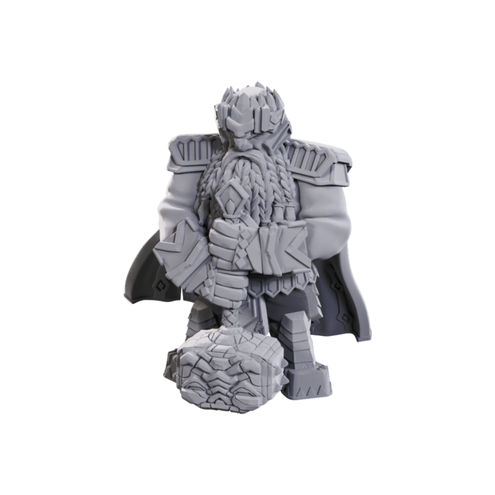 Wizkids/NECA LLC Pathfinder Deep Cuts Miniatures: Male Dwarf High Level Champion