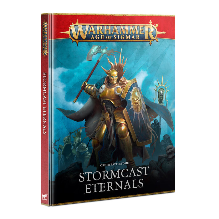 Games Workshop Warhammer Age of Sigmar: Stormcast Eternals -  Battletome (2024)