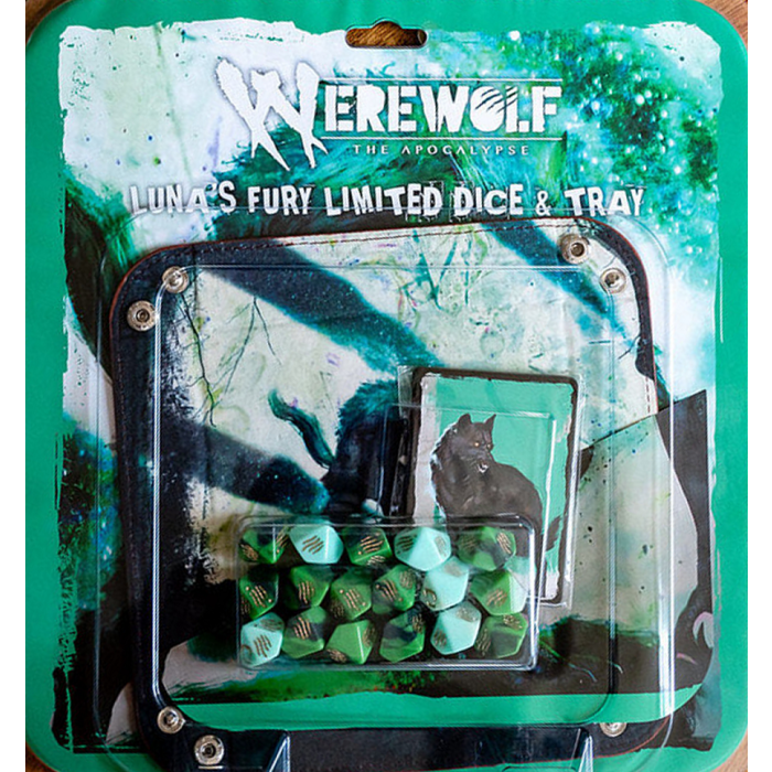 Renegade Game Studios Werewolf: The Apocalypse RPG - Luna’s Fury Limited Dice & Tray Accessory Pack