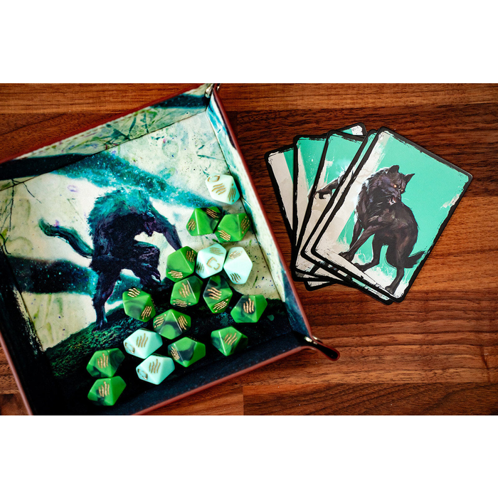 Renegade Game Studios Werewolf: The Apocalypse RPG - Luna’s Fury Limited Dice & Tray Accessory Pack