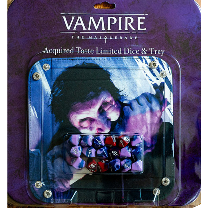 Renegade Game Studios Vampire: The Masquerade 5th Edition - Acquired Taste Limited Dice and Tray