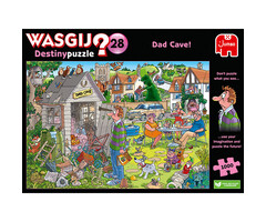 Jumbo Puzzles 1000 pcs - WASGIJ Destiny: #28, Dad Cave!