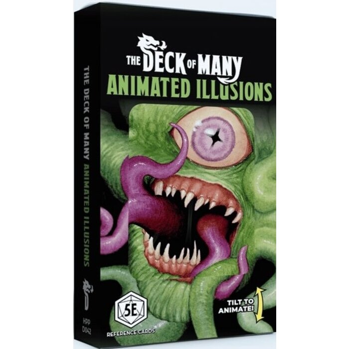 Hit Point Press Dungeons & Dragons 5E: Deck of Many Animated Illusions