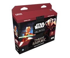 Fantasy Flight Games Star Wars Unlimited TCG Twilight of the Republic Two-Player Starter