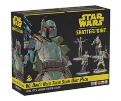 Atomic Mass Games Star Wars - Shatterpoint: We Don't Need Their Scum: Boba Fett Unit Pack