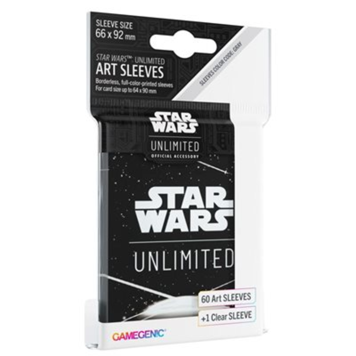 GameGenic Sleeves - 66x92mm (Standard TCG) Star Wars Unlimited 61/pack -