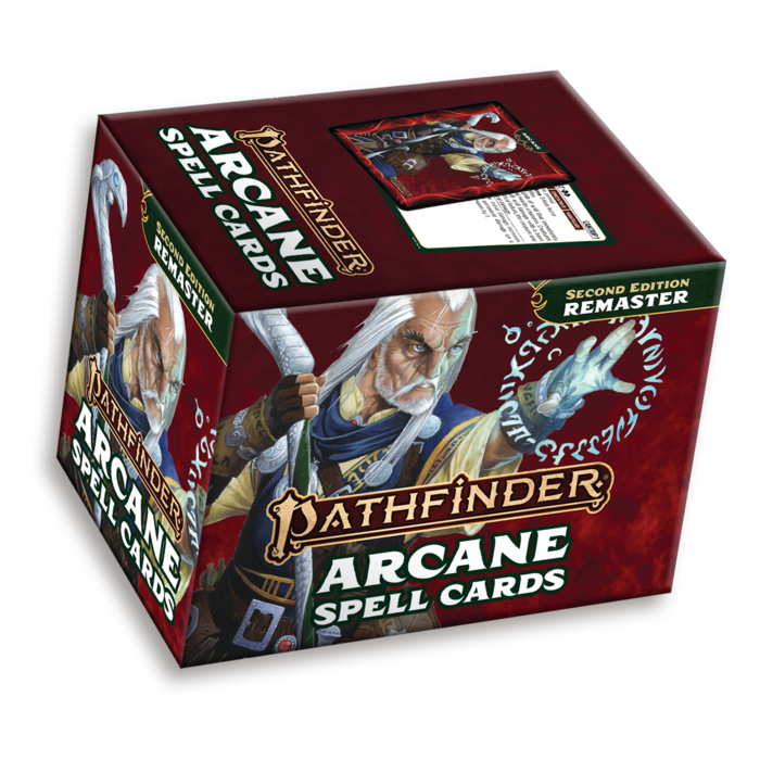 Paizo Publishing Pathfinder RPG 2E Remastered Spell Cards -