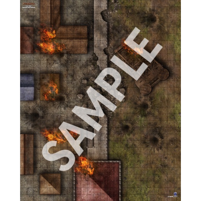 Paizo Publishing Pathfinder Flip-Mat: Haunted Battlefield