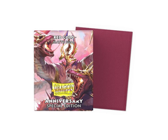 Arcane Tinmen Sleeves - 63x88mm - Dragon Shield - 100/pk - Dual Matte - Pomegranate/Gold