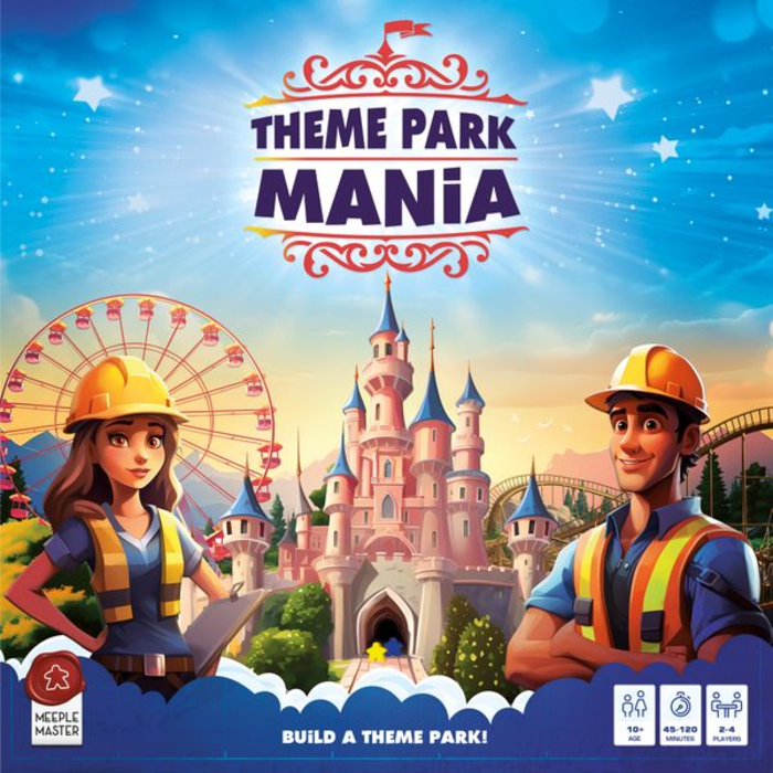 Misc Board Games Theme Park Mania (Kickstarter Edition)