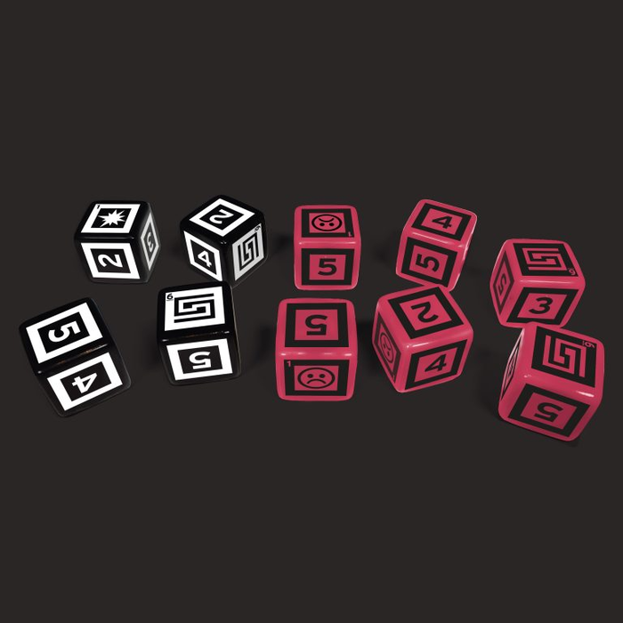 Free League The Electric State RPG  Dice Set