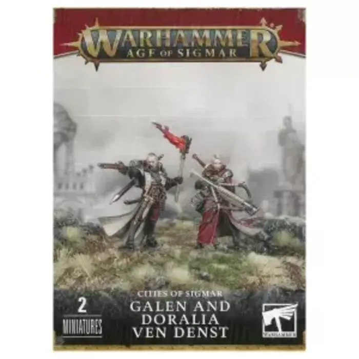 Games Workshop Warhammer Age of Sigmar: Cities of Sigmar - Galen & Doralia ven Denst