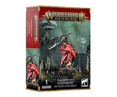 Games Workshop Warhammer Age of Sigmar: Gloomspite Gitz - Loonboss on Giant Cave Squig