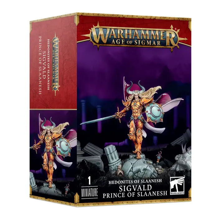 Games Workshop Warhammer Age of Sigmar: Hedonites of Slaanesh - Sigvald Prince of Slaanesh