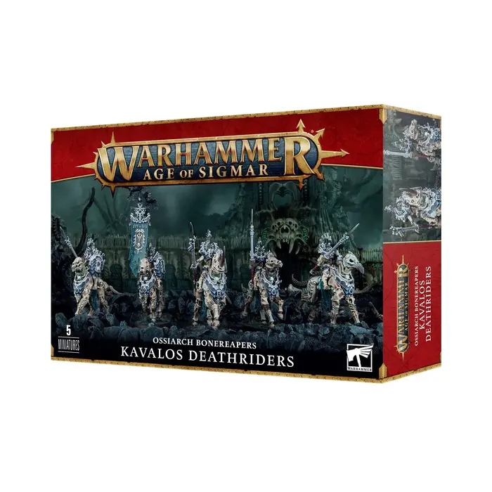 Games Workshop Warhammer Age of Sigmar: Ossiarch Bonereapers - Kavalos Deathriders