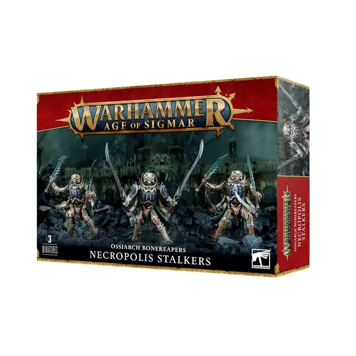 Games Workshop Warhammer Age of Sigmar: Ossiarch Bonereapers - Necropolis Stalkers