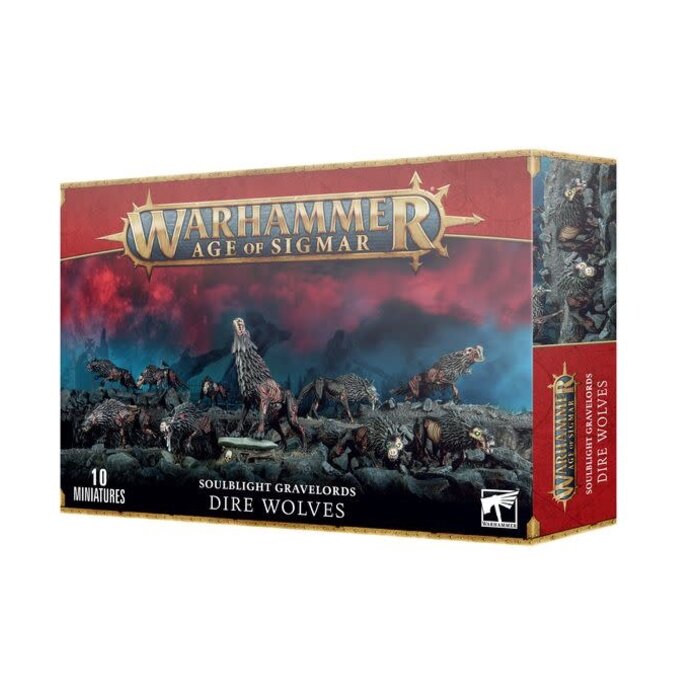 Games Workshop Warhammer Age of Sigmar: Soulblight Gravelords - Dire Wolves