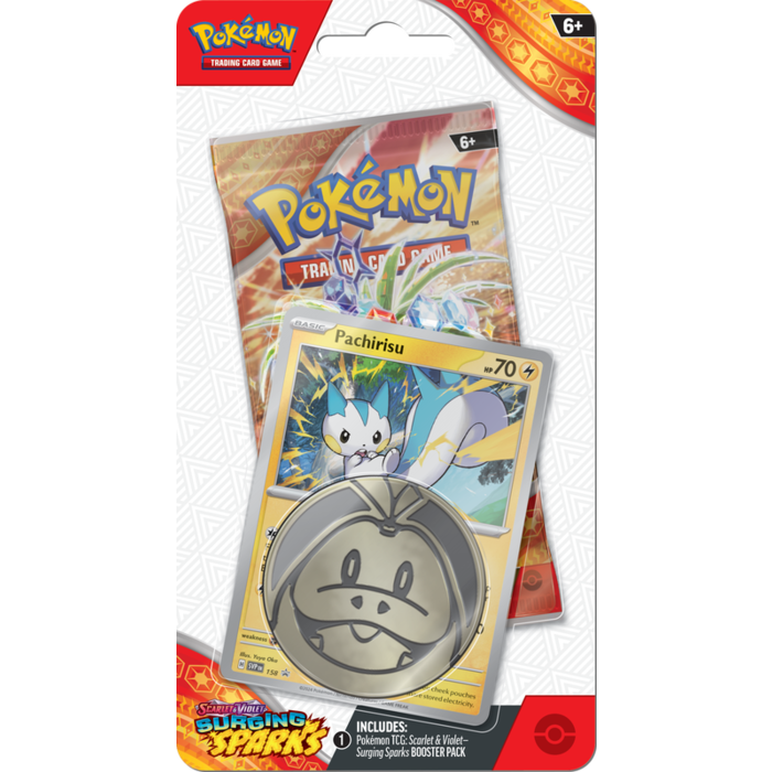 The Pokemon Company International Pokemon TCG - Scarlet & Violet: Surging Sparks Checklane Blister