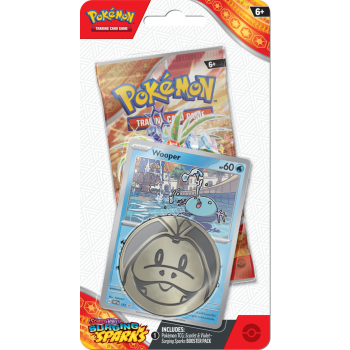 The Pokemon Company International Pokemon TCG - Scarlet & Violet: Surging Sparks Checklane Blister