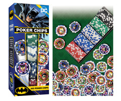 Master Pieces Poker Chips - 100 pcs Batman
