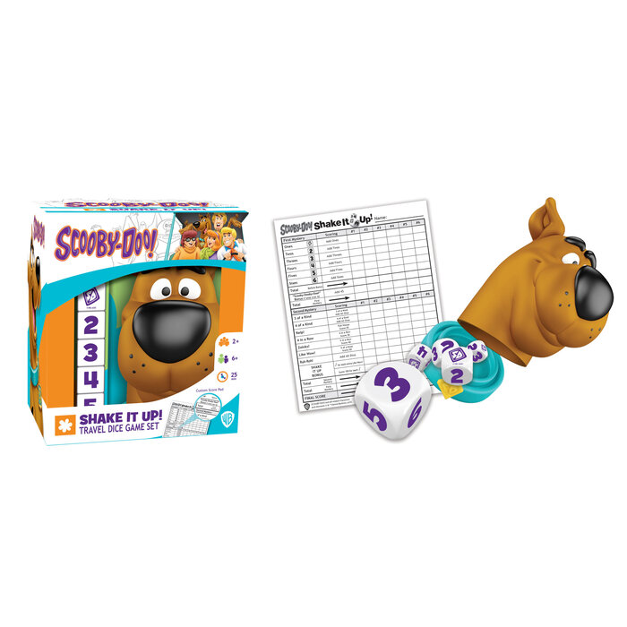 Master Pieces Scooby Doo! Shake it Up! Dice Game