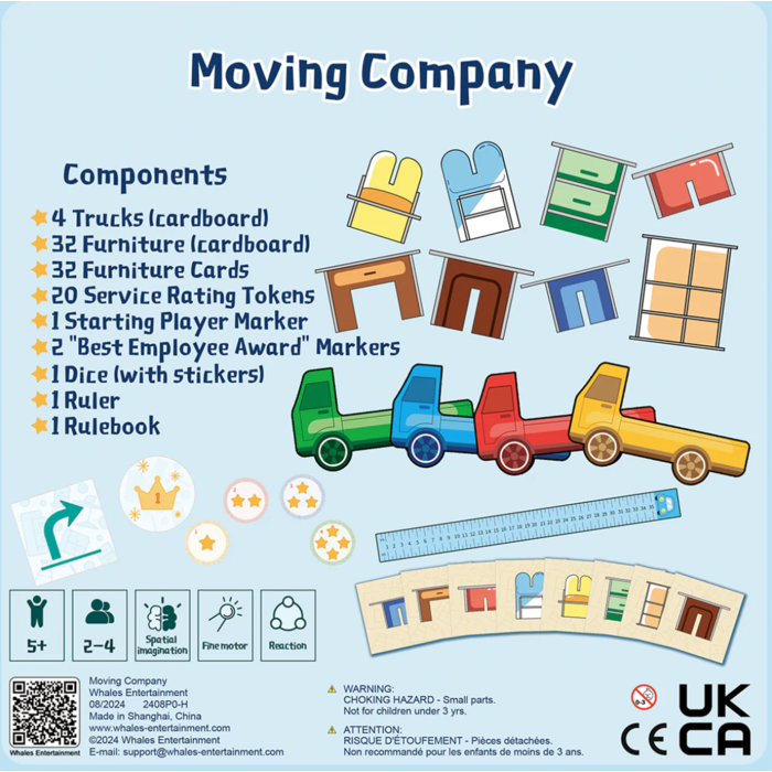 Misc Board Games Moving Company