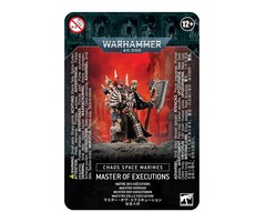 Games Workshop Warhammer 40K: Chaos Space Marines - Master of Executions