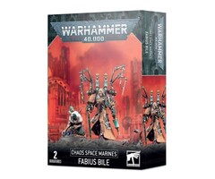 Games Workshop Warhammer 40K: Chaos Space Marines - Fabius Bile