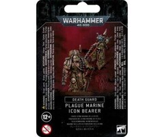 Games Workshop Warhammer 40K: Chaos Space Marines (Death Guard) - Plague Marine Icon Bearer