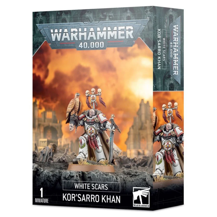 Games Workshop Warhammer 40K: Space Marines (White Scars) - Kor'Sarro Khan