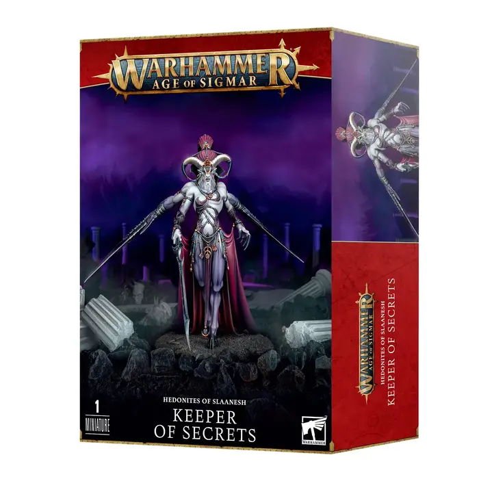 Games Workshop Warhammer 40K: Chaos Daemons (Slaanesh)/Age of Sigmar: Hedonites of Slaanesh - Keeper of Secrets