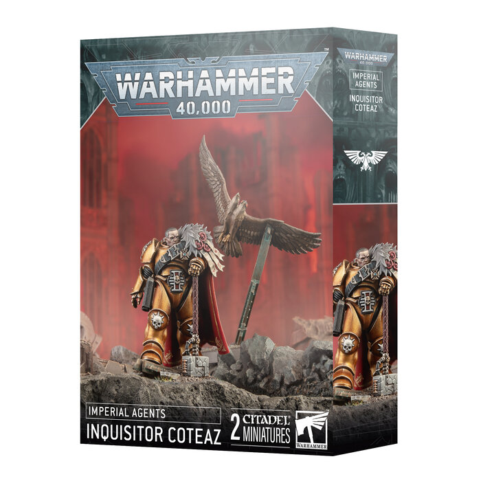 Games Workshop Warhammer 40K: Imperial Agents - Inquisitor Coteaz