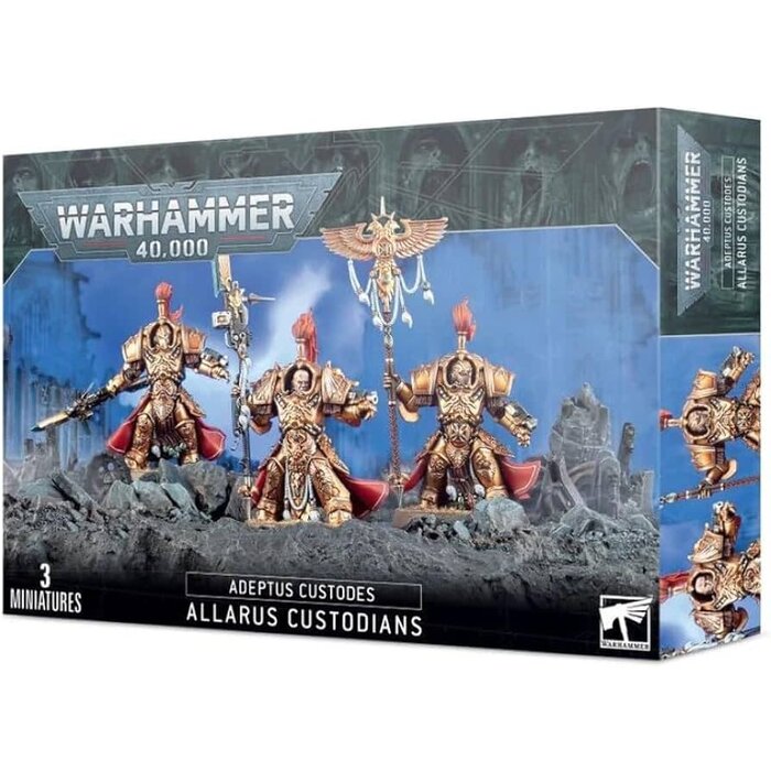 Games Workshop Warhammer 40K: Adeptus Custodes - Allarus Custodians