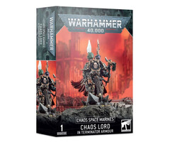 Games Workshop Warhammer 40K: Chaos Space Marines - Chaos Lord in Terminator Armour