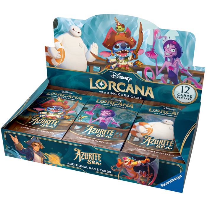 Ravensburger Disney Lorcana TCG Azurite Sea Booster Box